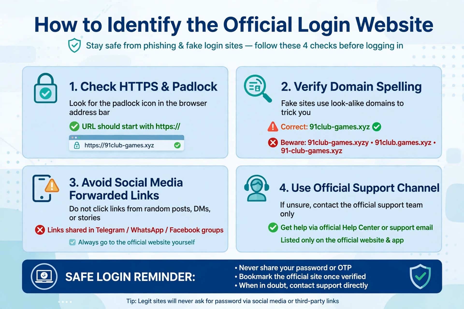 91 Club Registration Login Official Website